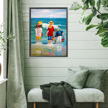 Load image into Gallery viewer, Diamond Painting - Full Square - catch the sea (30*40CM)
