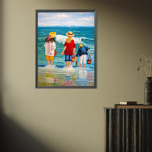 Load image into Gallery viewer, Diamond Painting - Full Square - catch the sea (30*40CM)
