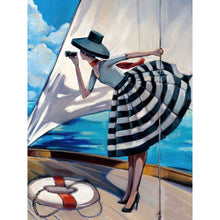 Load image into Gallery viewer, Diamond Painting - Full Square - Looking into the distance (30*40CM)

