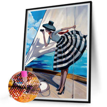 Load image into Gallery viewer, Diamond Painting - Full Square - Looking into the distance (30*40CM)
