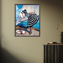 Load image into Gallery viewer, Diamond Painting - Full Square - Looking into the distance (30*40CM)
