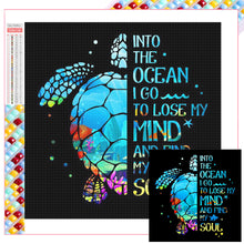 Load image into Gallery viewer, Diamond Painting - Full Square - sea turtle (40*40CM)
