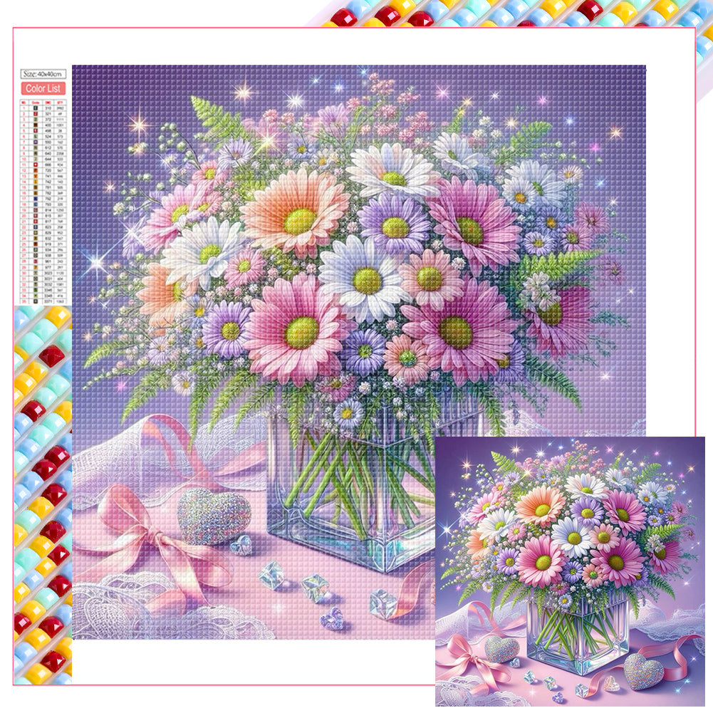 Diamond Painting - Full Square - flowers (40*40CM)