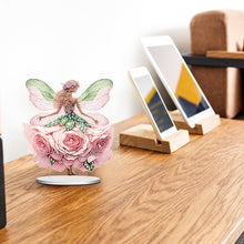 Load image into Gallery viewer, Acrylic Rose Elf 5D DIY Diamond Painting Ornaments Kit for Home Desktop Decor
