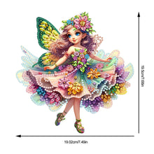 Load image into Gallery viewer, Acrylic Dance Girl 5D DIY Diamond Art Kits Diamond Painting Desktop Ornament Kit
