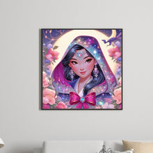Load image into Gallery viewer, Diamond Painting - Full Round - Princess Hua Mulan in headscarf (40*40CM)
