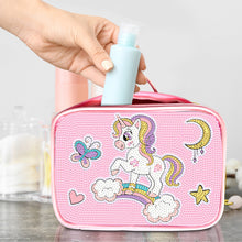 Load image into Gallery viewer, Cartoon Unicorn 5D DIY Diamond Painting Makeup Bag Rhinestone Zipper Handbag
