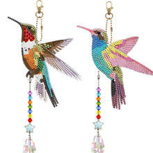 Load image into Gallery viewer, Suncatcher Hummingbird Diamond Painting Hanging Sign Double Sided (SMDZ301)
