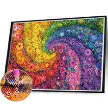 Load image into Gallery viewer, AB Diamond Painting - Full Round - Flower swirl (65*45CM)
