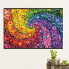 Load image into Gallery viewer, AB Diamond Painting - Full Round - Flower swirl (65*45CM)
