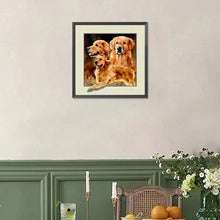 Load image into Gallery viewer, Diamond Painting - Full Square - golden retriever (30*30CM)
