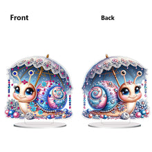 Load image into Gallery viewer, PVC Round Special Shaped Umbrella Snail Diamond Painting Desktop Decorations
