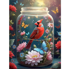 Load image into Gallery viewer, Diamond Painting - Full Round - Birds in glass bottles (30*40CM)
