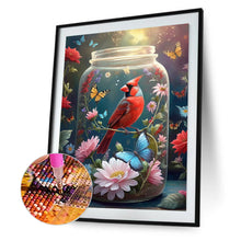 Load image into Gallery viewer, Diamond Painting - Full Round - Birds in glass bottles (30*40CM)
