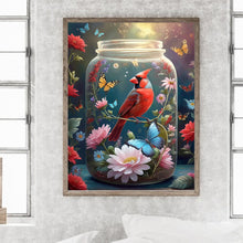 Load image into Gallery viewer, Diamond Painting - Full Round - Birds in glass bottles (30*40CM)
