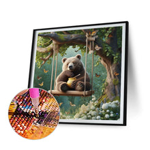 Load image into Gallery viewer, Diamond Painting - Full Round - brown bear (30*30CM)
