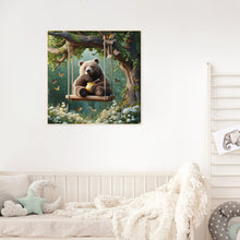 Load image into Gallery viewer, Diamond Painting - Full Round - brown bear (30*30CM)
