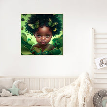 Load image into Gallery viewer, Diamond Painting - Full Round - butterfly fairy girl (30*30CM)
