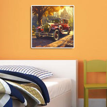 Load image into Gallery viewer, Diamond Painting - Full Round - classic cars (30*30CM)
