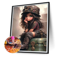 Load image into Gallery viewer, Diamond Painting - Full Round - big eyed girl (40*50CM)
