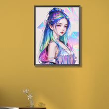 Load image into Gallery viewer, AB Diamond Painting - Full Round - modern girl (40*55CM)
