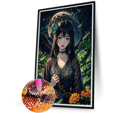 Load image into Gallery viewer, AB Diamond Painting - Full Round - brunette girl (40*60CM)
