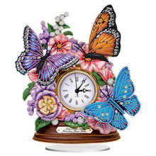 Load image into Gallery viewer, Acrylic Special Shaped Animal 5D Diamond Painting Clock Art Craft for Home Decor
