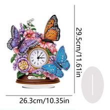 Load image into Gallery viewer, Acrylic Special Shaped Animal 5D Diamond Painting Clock Art Craft for Home Decor
