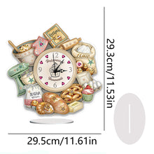 Load image into Gallery viewer, Acrylic Special Shaped Animal 5D Diamond Painting Clock Art Craft for Home Decor
