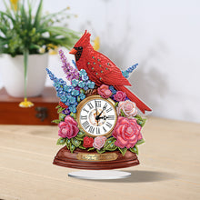 Load image into Gallery viewer, Acrylic Special Shaped Animal 5D Diamond Painting Clock Art Craft for Home Decor
