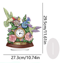 Load image into Gallery viewer, Acrylic Special Shaped Animal 5D Diamond Painting Clock Art Craft for Home Decor
