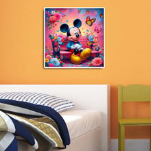 Load image into Gallery viewer, Diamond Painting - Full Round - Mickey and flower chair (30*30CM)
