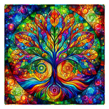 Load image into Gallery viewer, Diamond Painting - Full Round - abstract tree of life (30*30CM)
