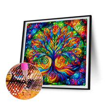 Load image into Gallery viewer, Diamond Painting - Full Round - abstract tree of life (30*30CM)
