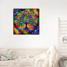 Load image into Gallery viewer, Diamond Painting - Full Round - abstract tree of life (30*30CM)
