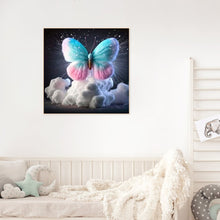 Load image into Gallery viewer, Diamond Painting - Full Round - colorful cloud butterfly (30*30CM)
