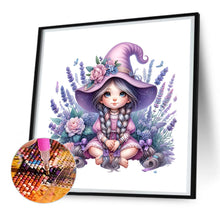 Load image into Gallery viewer, Diamond Painting - Full Round - lavender girl (30*30CM)
