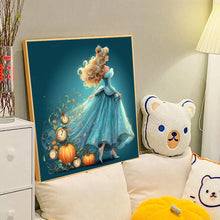 Load image into Gallery viewer, Diamond Painting - Full Round - Princess Cinderella (40*40CM)
