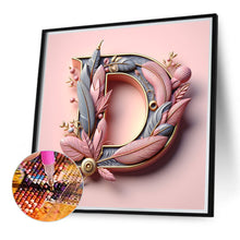 Load image into Gallery viewer, Diamond Painting - Full Round - feather letters (40*40CM)
