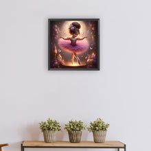 Load image into Gallery viewer, Diamond Painting - Full Round - dancing girl (30*30CM)
