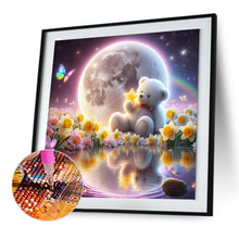 Load image into Gallery viewer, Diamond Painting - Full Round - Moonlight Bear (30*30CM)
