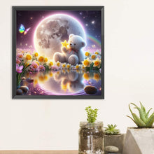 Load image into Gallery viewer, Diamond Painting - Full Round - Moonlight Bear (30*30CM)
