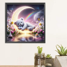Load image into Gallery viewer, Diamond Painting - Full Round - Moonlight Bear (30*30CM)
