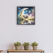 Load image into Gallery viewer, Diamond Painting - Full Round - Moonlight Bear (30*30CM)
