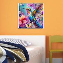 Load image into Gallery viewer, Diamond Painting - Full Round - hummingbird (30*30CM)
