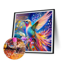 Load image into Gallery viewer, Diamond Painting - Full Round - hummingbird (30*30CM)
