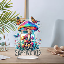 Load image into Gallery viewer, Acrylic Special Shaped Mushroom Bottle 5D DIY Diamond Art Tabletop Decorations
