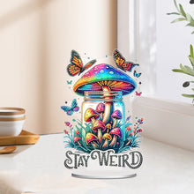 Load image into Gallery viewer, Acrylic Special Shaped Mushroom Bottle 5D DIY Diamond Art Tabletop Decorations
