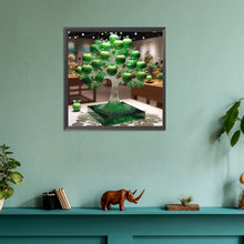 Load image into Gallery viewer, Diamond Painting - Full Round - green apple tree (30*30CM)
