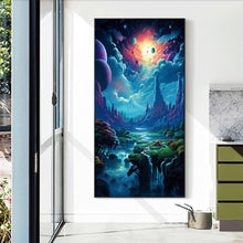 Load image into Gallery viewer, Diamond Painting - Full Round - mountain night (40*70CM)

